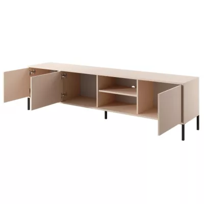 TV-állvány 203 cm SLOCOMB - bézs