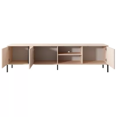 TV-állvány 203 cm SLOCOMB - bézs