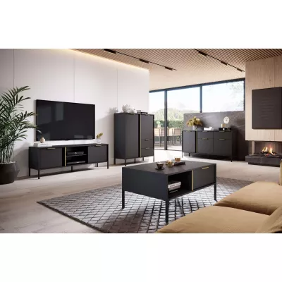 TV állvány 153 cm HARTSELE - antracit