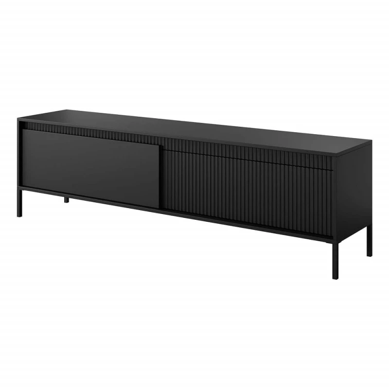 Széles TV-állvány 187 cm MOULTON - fekete