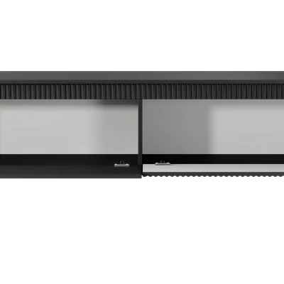 Széles TV-állvány 187 cm MOULTON - fekete