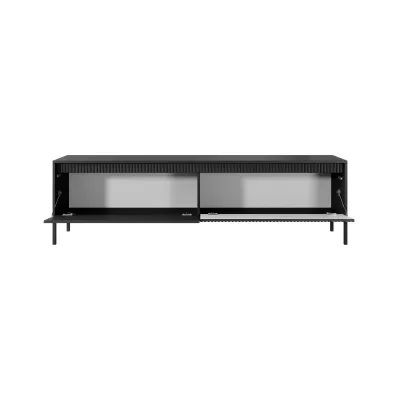 Széles TV-állvány 187 cm MOULTON - fekete