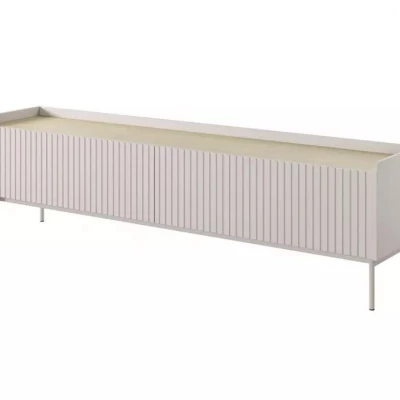 TV-állvány 153 cm MATION - skandináv tölgy / bézs
