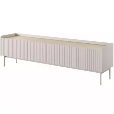 TV-állvány 153 cm MATION - skandináv tölgy / bézs