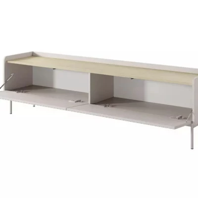 TV-állvány 153 cm MATION - skandináv tölgy / bézs