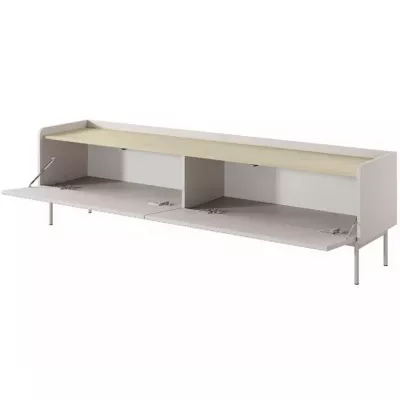 TV-állvány 153 cm MATION - skandináv tölgy / bézs