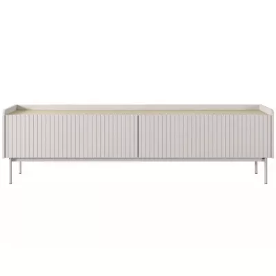 TV-állvány 153 cm MATION - skandináv tölgy / bézs