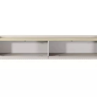 TV-állvány 153 cm MATION - skandináv tölgy / bézs