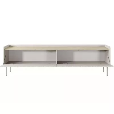 TV-állvány 153 cm MATION - skandináv tölgy / bézs