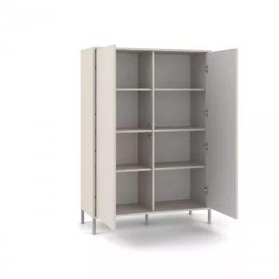 Magas polcos szekrény 104 cm ELBA - kasmír
