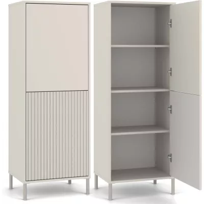 Kétajtós polcos szekrény 54 cm ELBA - kasmír