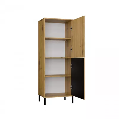 Kétajtós polcos szekrény 54 cm ELBA - artisan tölgyfa