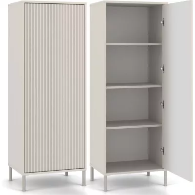 Keskeny polcos szekrény 54 cm ELBA - kasmír