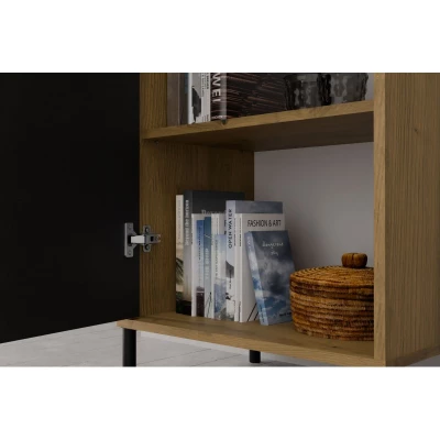 Keskeny polcos szekrény 54 cm ELBA - artisan tölgy
