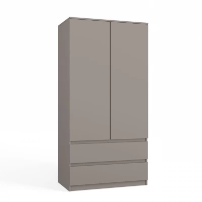 Előszoba gardrób 90 cm TAAVI - szürke