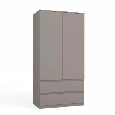 Előszoba gardrób 90 cm TAAVI - szürke