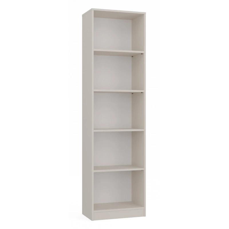 Keskeny könyvespolc RAUNO - 50 cm, kasmír