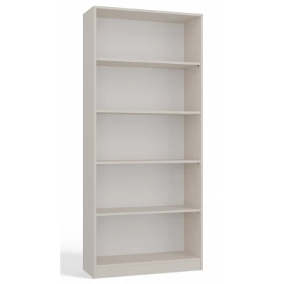 Keskeny könyvespolc RAUNO - 80 cm, kasmír