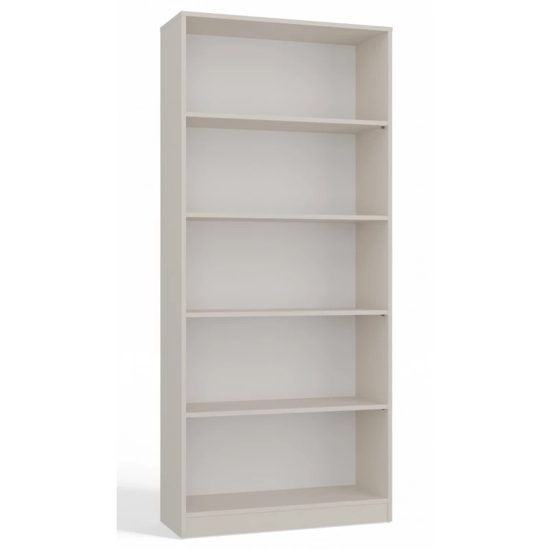 Keskeny könyvespolc RAUNO - 80 cm, kasmír