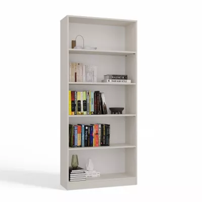 Keskeny könyvespolc RAUNO - 80 cm, kasmír