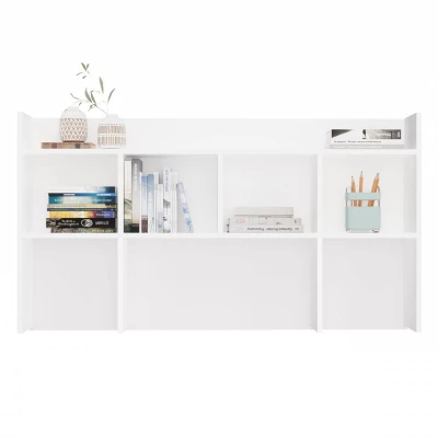 Íróasztal hosszabbító 130 cm CULLMAN - fehér Íróasztal hosszabbító 130 cm CULLMAN - fehér