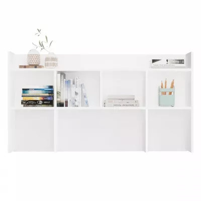 Íróasztal hosszabbító 130 cm CULLMAN - fehér