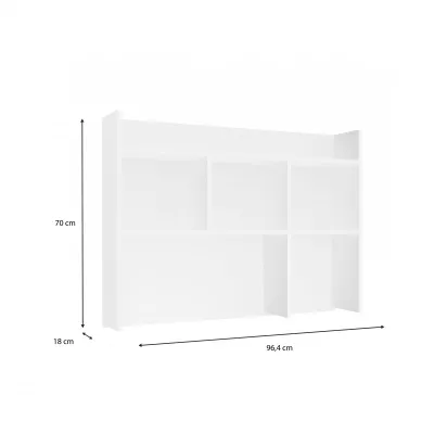 Íróasztal hosszabbító 100 cm CULLMAN - fehér