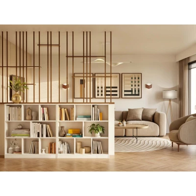 Polcos elem 60x140 cm AIVO - fehér