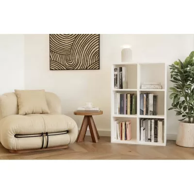 Polcos elem 90x60 cm RAINIS 5 - fehér