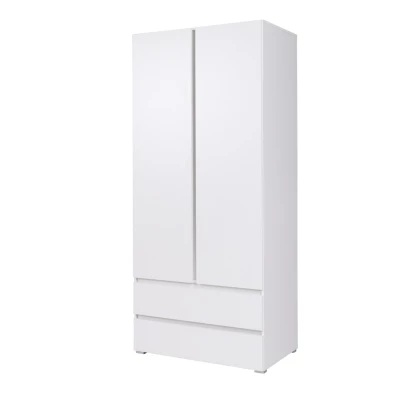 Fiókos szekrény 92 cm LIONU - fehér