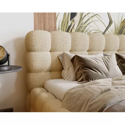 Egyszemélyes ágy 120x200 MAFALDA - bézs