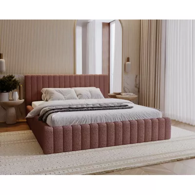Elegáns egyszemélyes ágy 120x200 TEREZIE 1 - rózsaszín