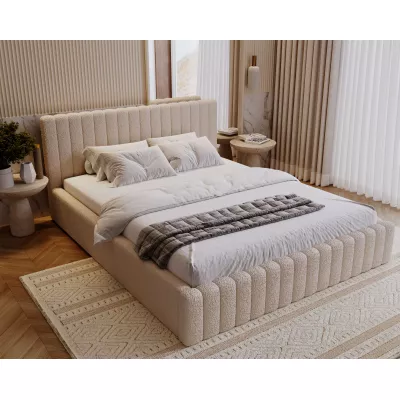 Elegáns egyszemélyes ágy 120x200 TEREZIE 1 - bézs