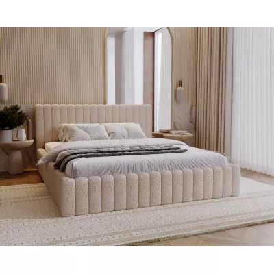 Elegáns franciaágy 160x200 TEREZIE 1 - bézs