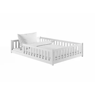 Egyszemélyes gyerekágy 140x200 MIRAKLE - fehér