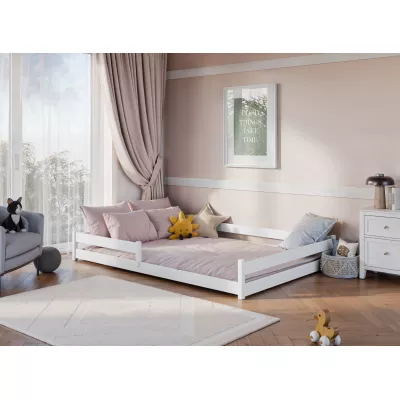 Gyerekágy padlóra helyezhető 140x200 LILINA - fehér