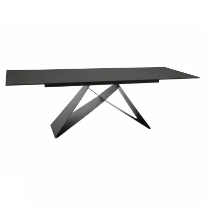 Kihúzható étkezőasztal 160(240)x90 VIDOR - barna / fekete
