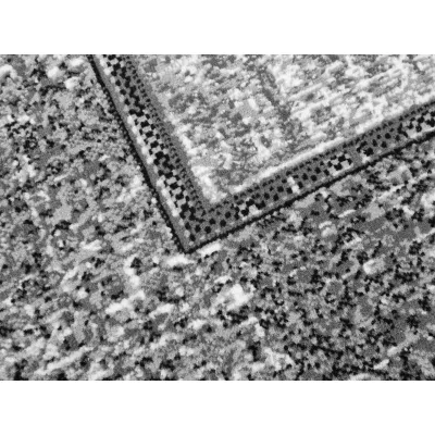 Geometrikus darab szőnyeg 50x90 cm LUKEN - szürke