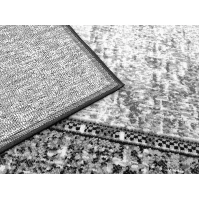Geometrikus darab szőnyeg 50x90 cm LUKEN - szürke