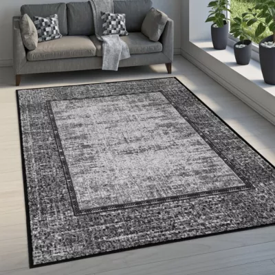 Geometrikus darab szőnyeg 50x90 cm LUKEN - szürke
