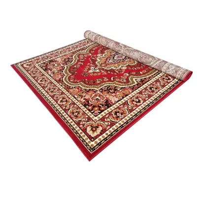 Téglalap alakú szőnyeg 180x250 cm LUKEN - piros