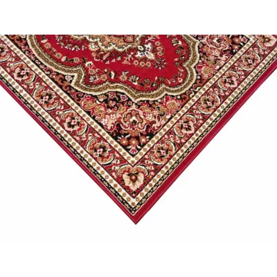 Téglalap alakú szőnyeg 140x190 cm LUKEN - piros