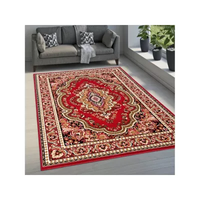 Téglalap alakú szőnyeg 80x150 cm LUKEN - piros