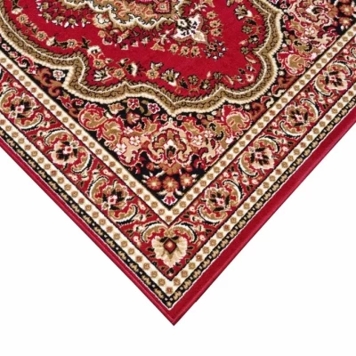 Téglalap alakú szőnyeg 80x150 cm LUKEN - piros