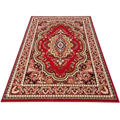Téglalap alakú szőnyeg 50x90 cm LUKEN - piros