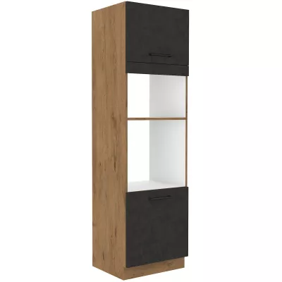 VANYA beépített szekrény - szélesség 60 cm, matera / lancelot tölgyfa