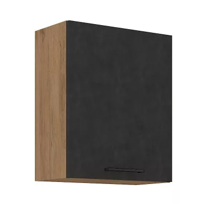 VANYA felső konyhaszekrény - szélesség 60 cm, matera / lancelot tölgyfa
