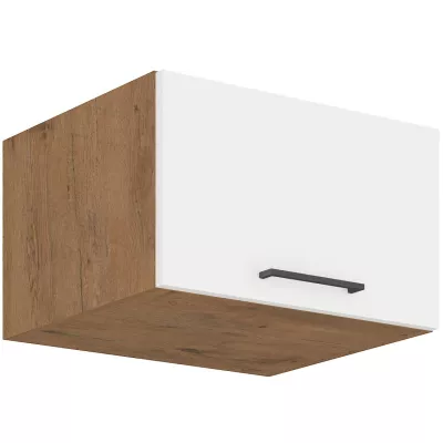 VANYA mély páraelszívó - szélesség 60 cm, fehér / lancelot tölgyfa