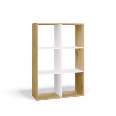 RAINIS 2 polc - artisan tölgy / fehér