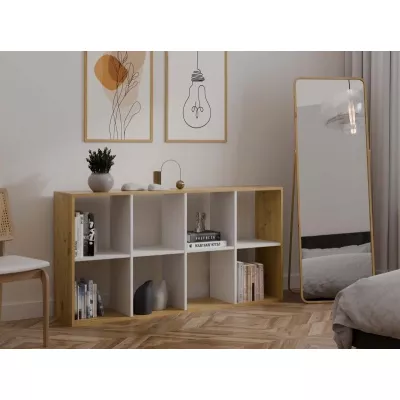 RAINIS 3 polcos elem - artisan tölgy / fehér